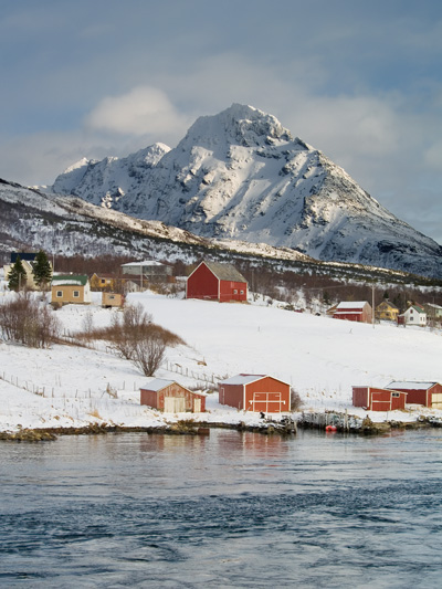 Picture of Norwegian village Olympus E-500